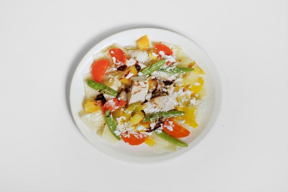 53. Creamy Coconut Mango Sauce with Chicken Breast