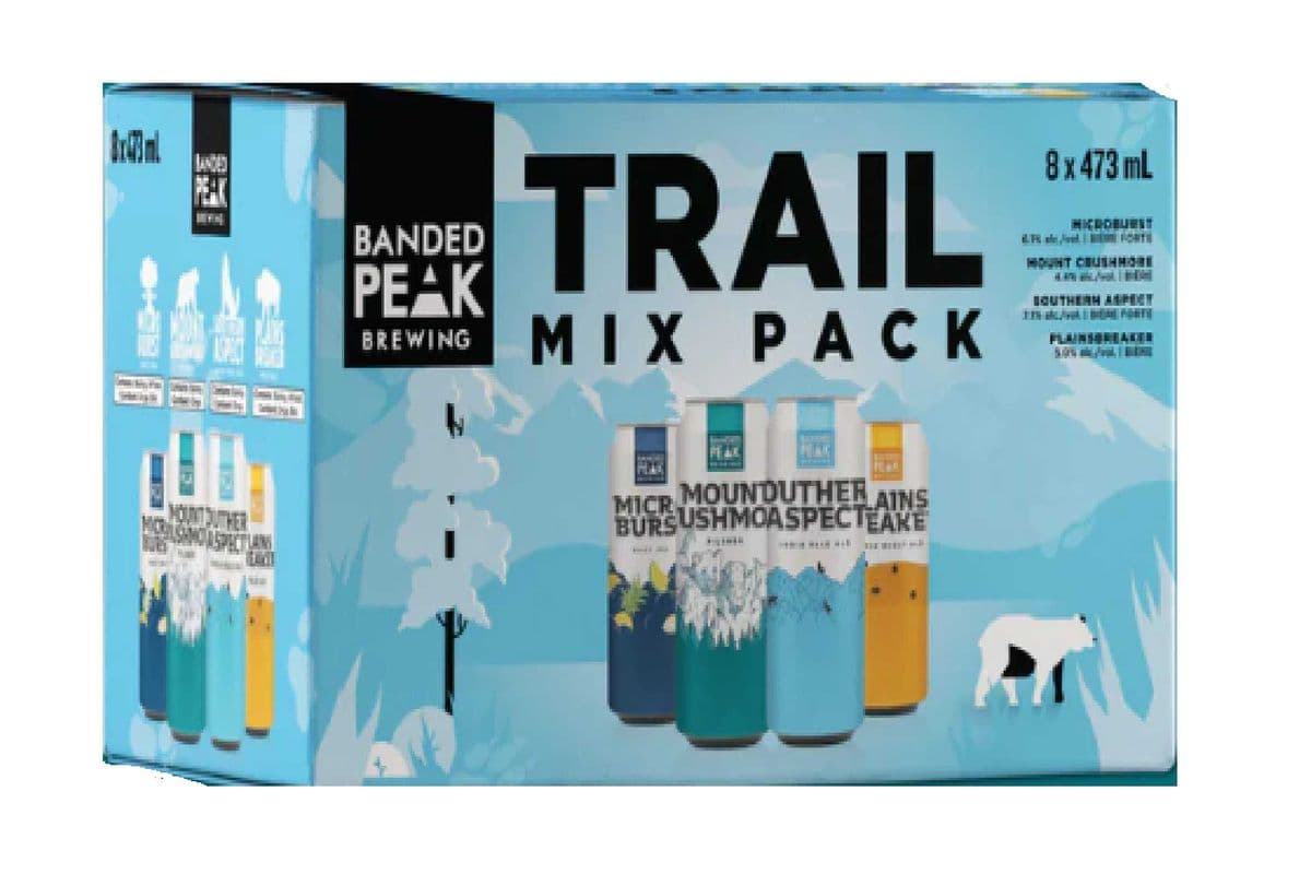 Banded Peak Trail Mix Pack (8 x 473 ml)