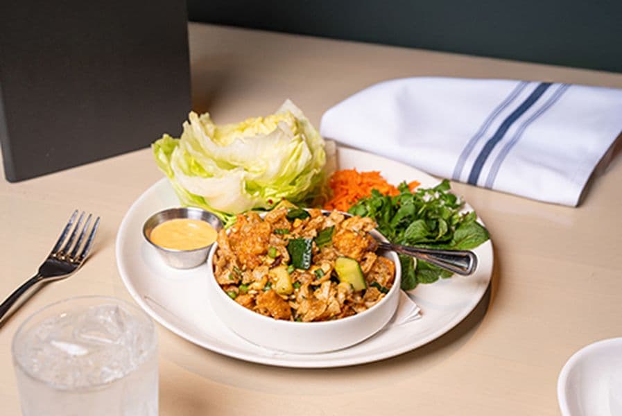 Cashew Chicken Lettuce Wraps