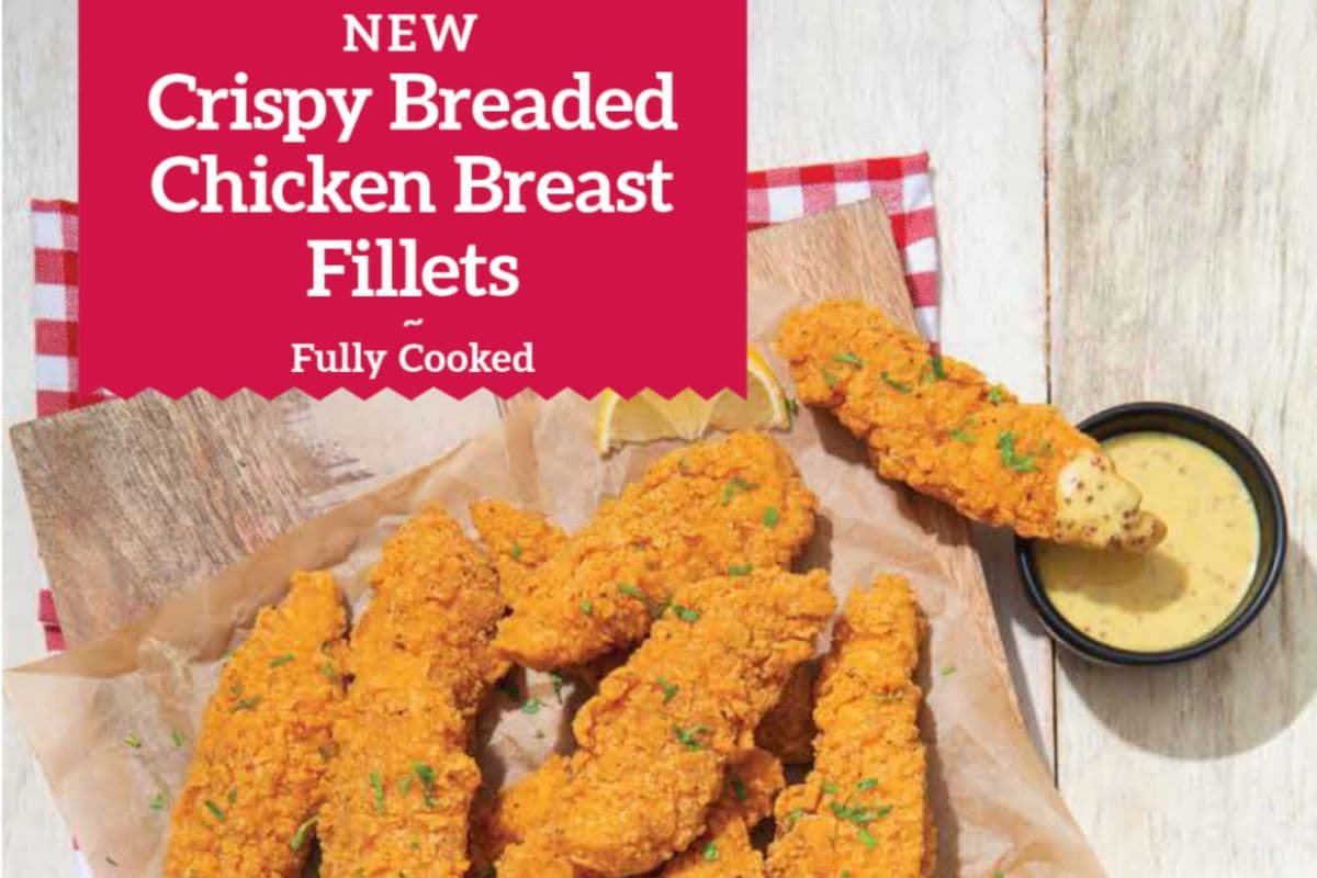 4 Crispy Chicken Breast Fillets