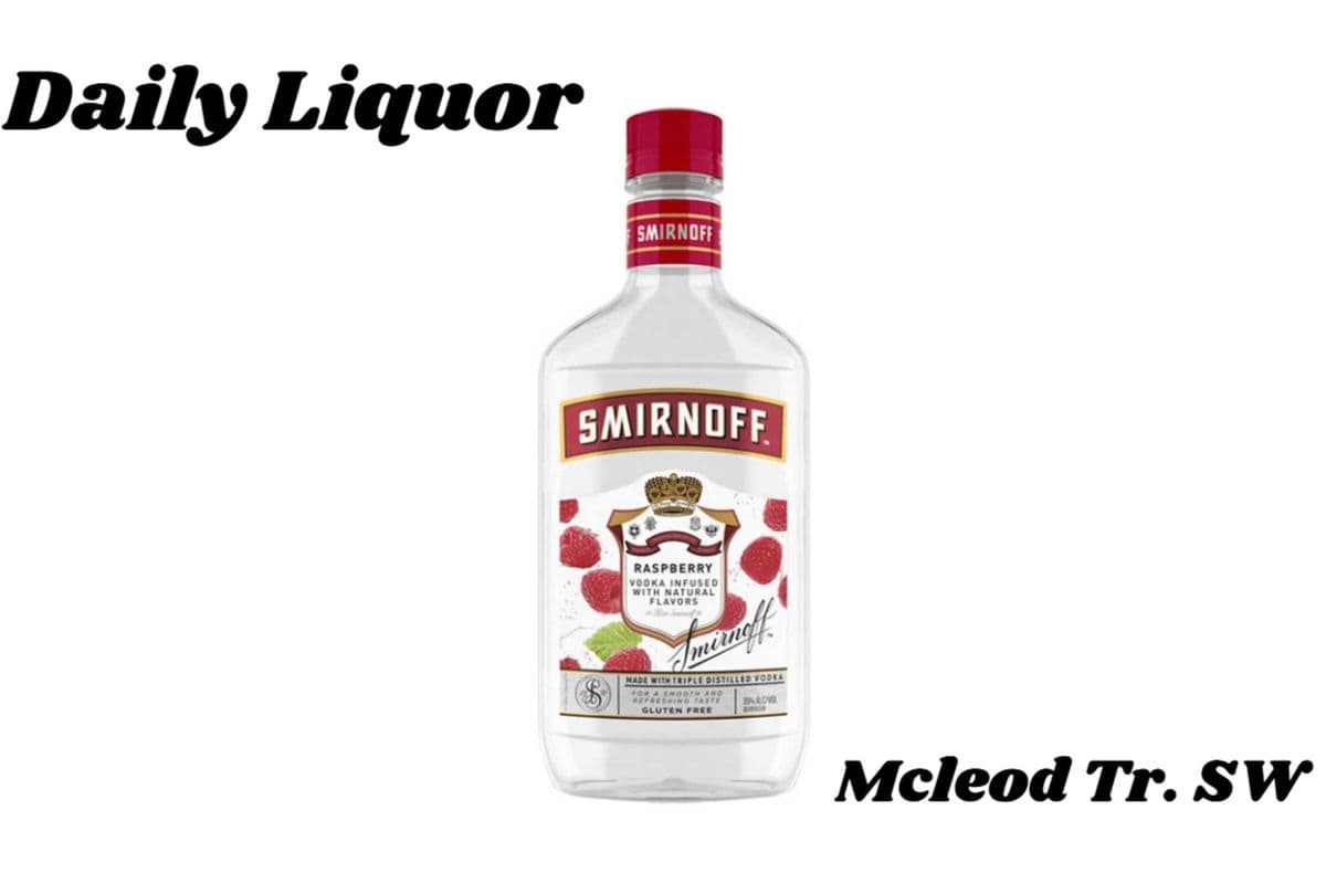 SMIRNOFF RASPBERRY 375ML (1 x 375ML)