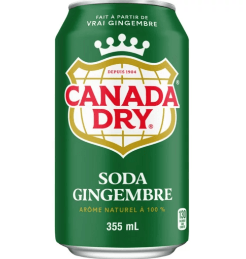 Canned Canada Dry (355 ml)