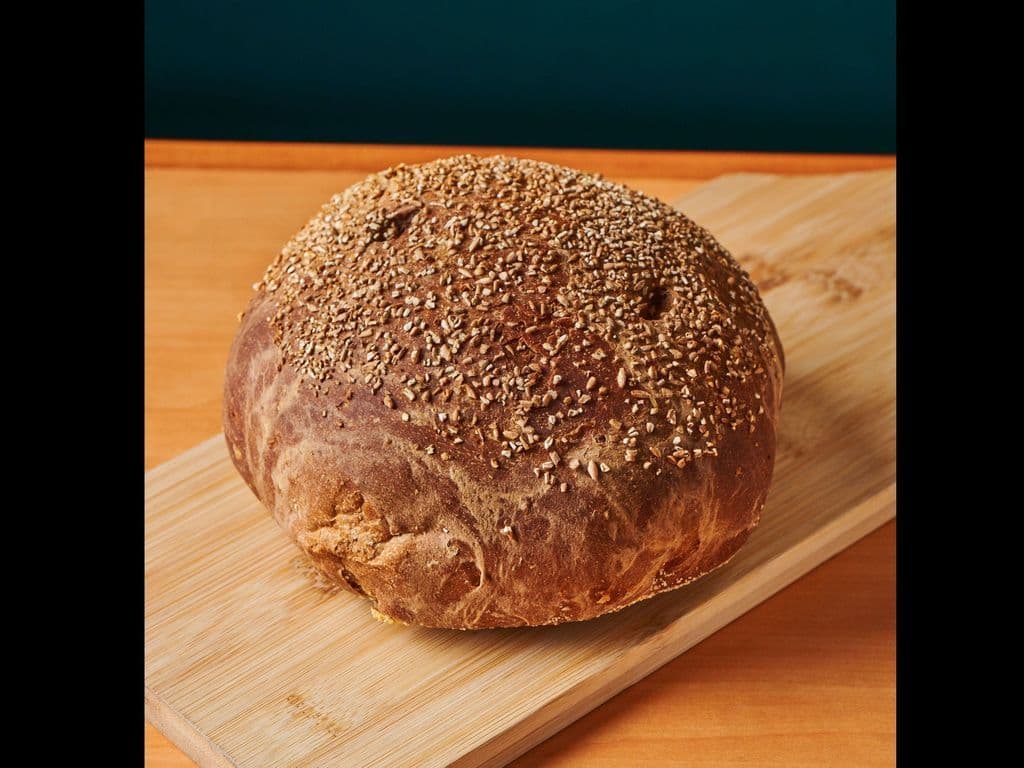 Round Pumpernickel Loaf