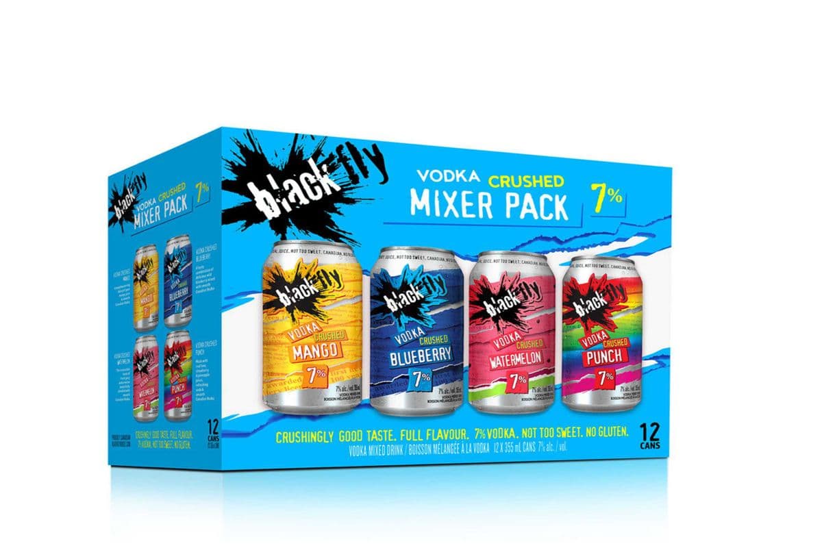 BLACK FLY CRUSHED MIXER PACK 2.0 (12 x 12*355ML)