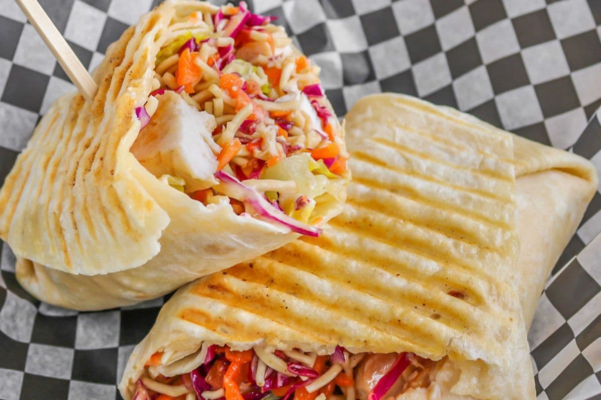 Sweet Chili Chicken Wrap
