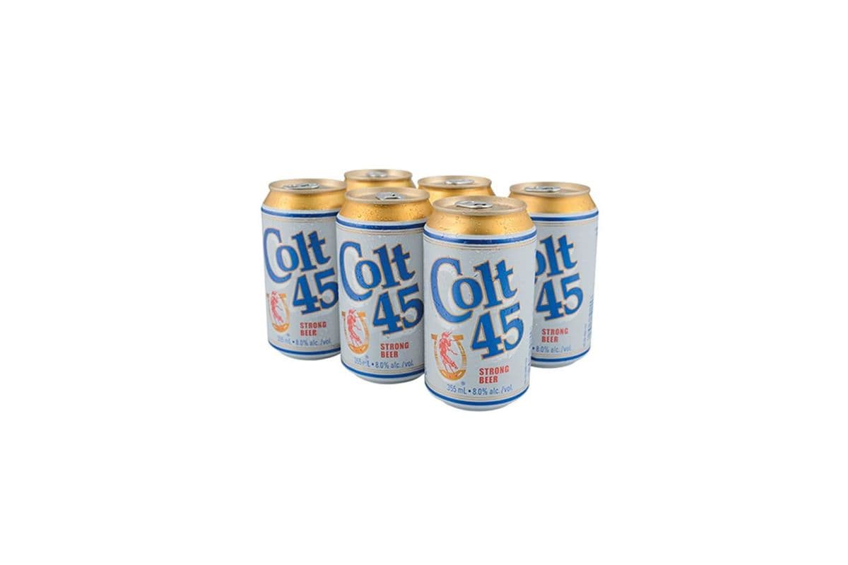 Colt 45 Malt Liquor Cans (6 x 355ml)