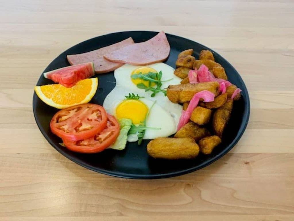 2 oeufs jambon