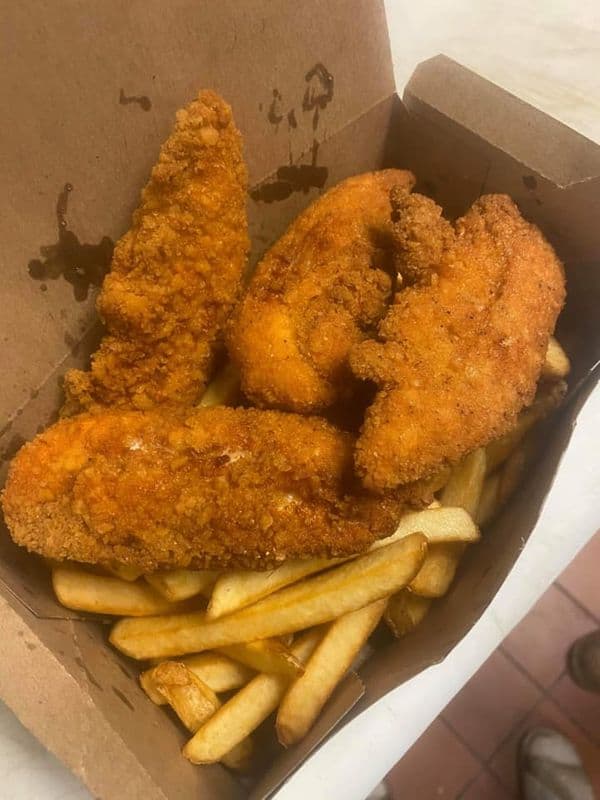 Chicken Fingers and Fries (4 pcs)