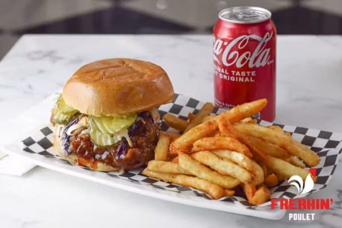 Chili Doux burger / Sweet and Chilli Burger