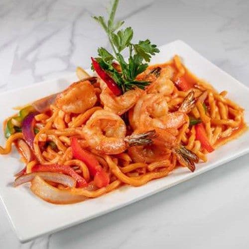Crevettes enflammées / Thai Firecracker Shrimp