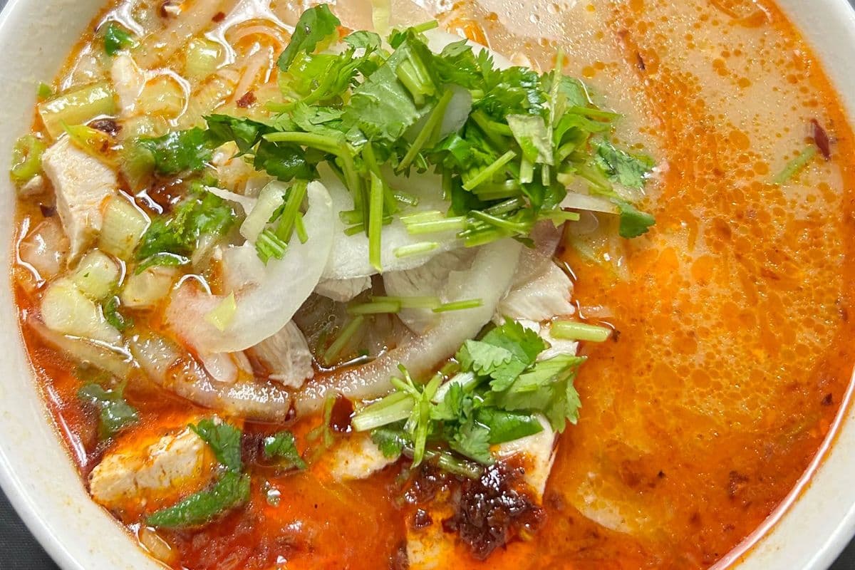 54. Sate Chicken Noodle Soup