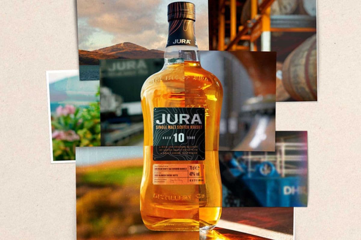 JURA SINGLE MALT -10 YEAR -750ML (1 x 750ML)