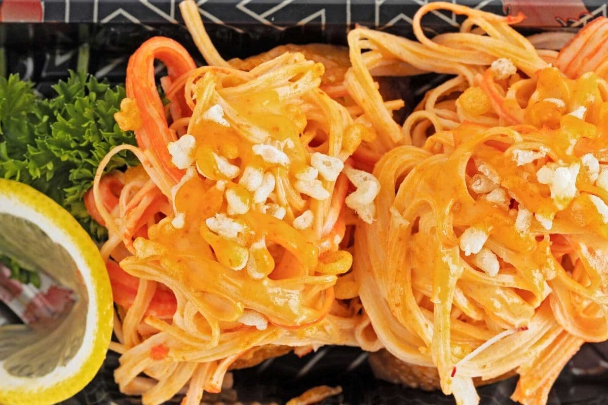 Spicy Crab Tart