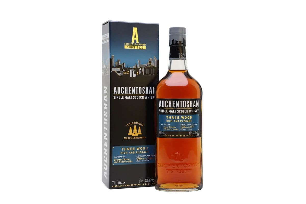 Auchentoshan Three Wood (1 x 750ml)