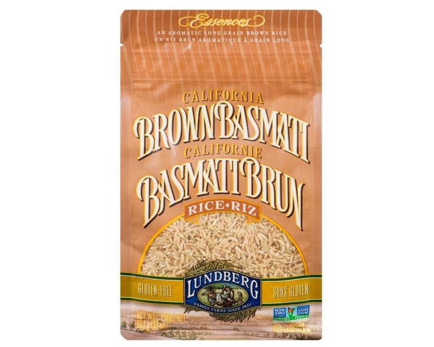 LUNDBERG BROWN BASMATI RICE 907G