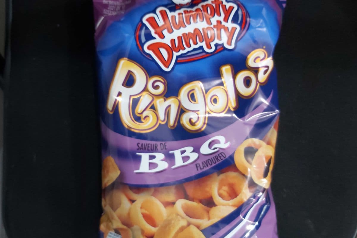 <chips>Humpty Dumpty Ringolos BBQ 280g