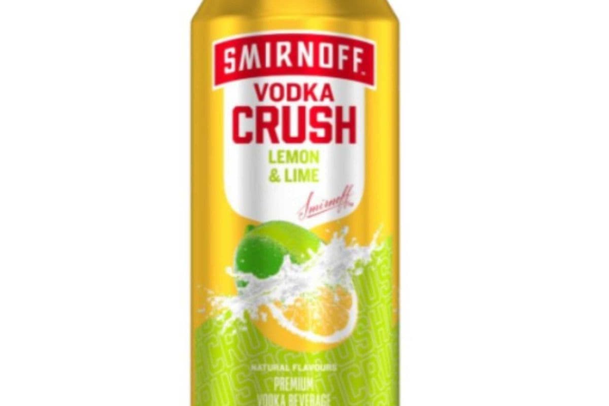 SMIRNOFF CRUSH LEMON&LIME (1 x 473ML)