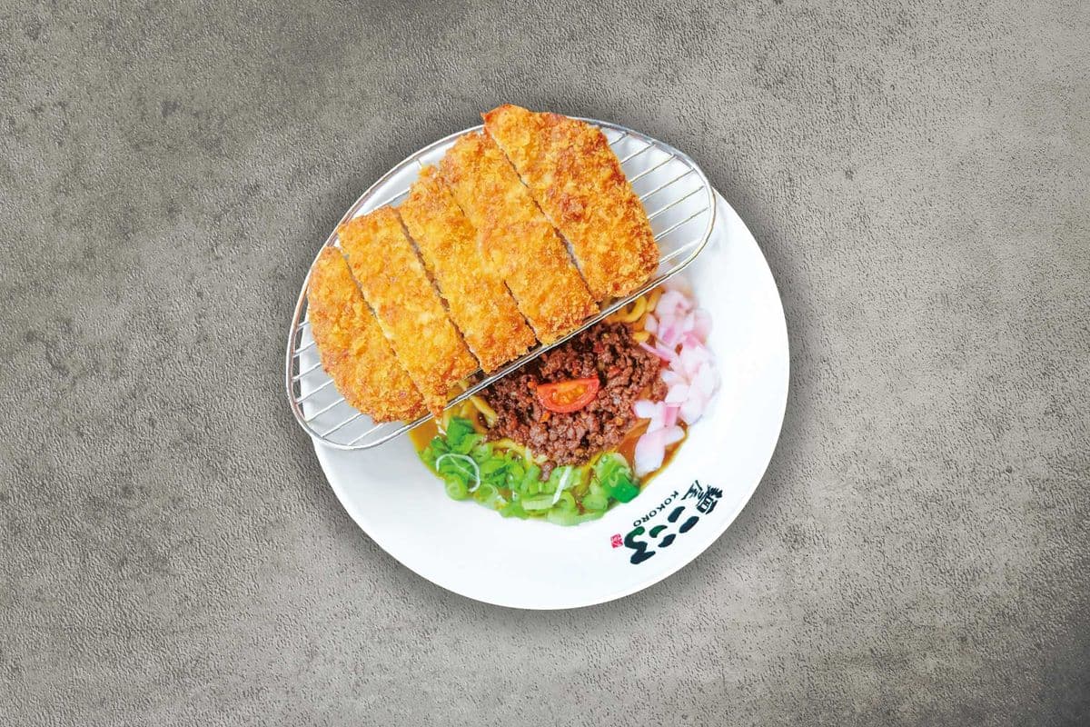Katsu Mazesoba (Japanese Pork Cutlet)