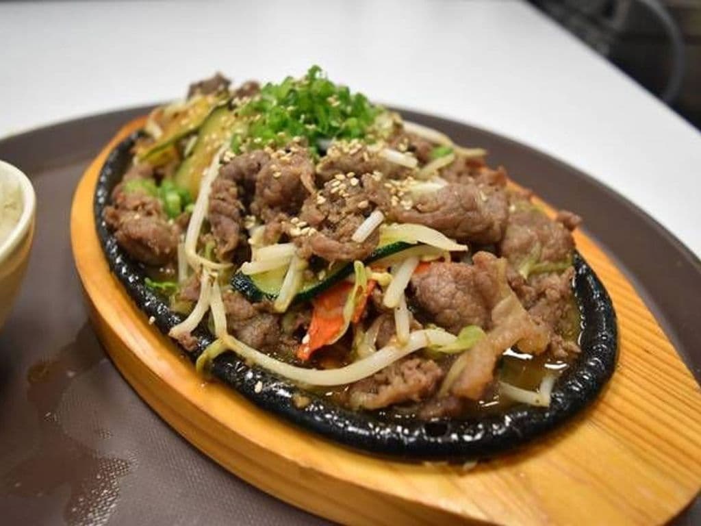 H10 Bulgogi Dinner Plate