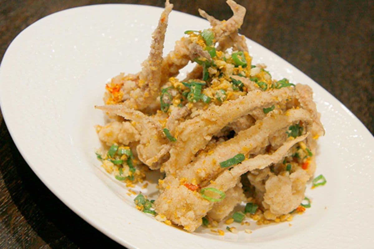 Salt and Pepper Squid Tentacles 椒鹽魷魚鬚