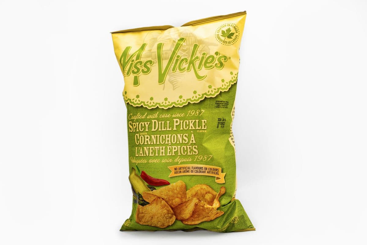 Miss Vickie's - Spicy Dill Pickle Kettle Cooked Potato Chips (200g)