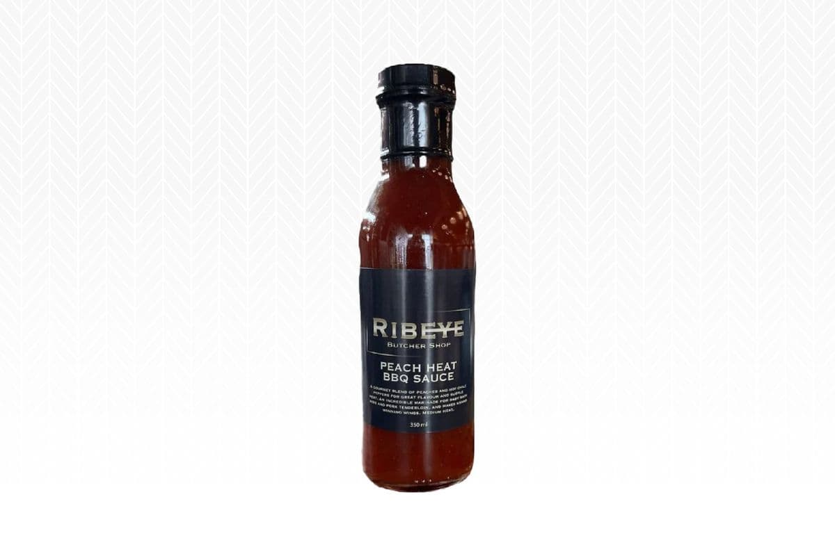Ribeye Peach Heat BBQ Sauce (350 ml)