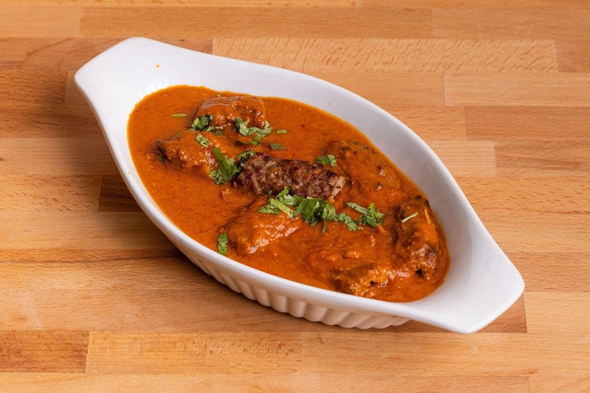Seekh Kabab in Curry Sauce