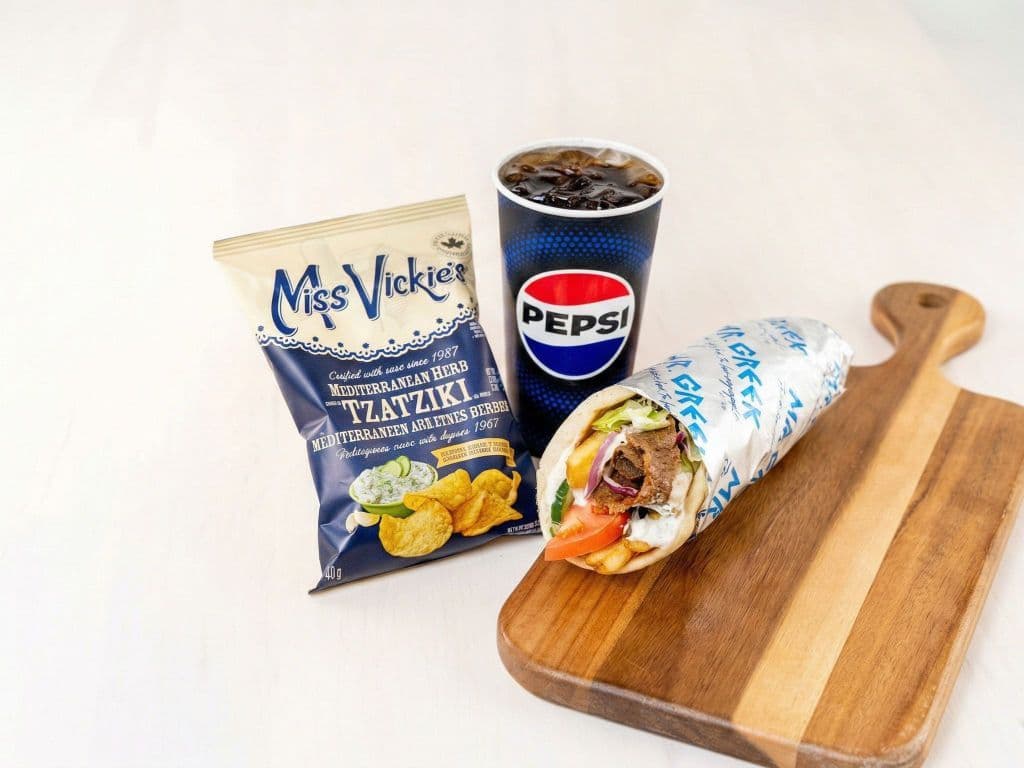 Traditional Gyro Pita Combo