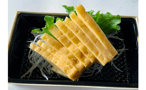 153a. Egg Sashimi (6pcs)