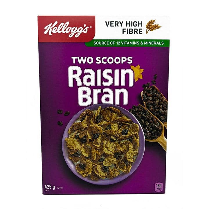 Céréales Raisin Bran 425g/ Raisin Bran Cereal 425g