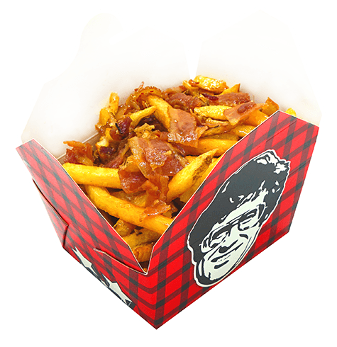 Mike's Hot Honey n' Bacon Fries