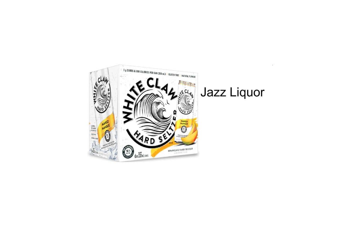 WHITE CLAW MANGO 6 CANS (1 x 6 CANS )