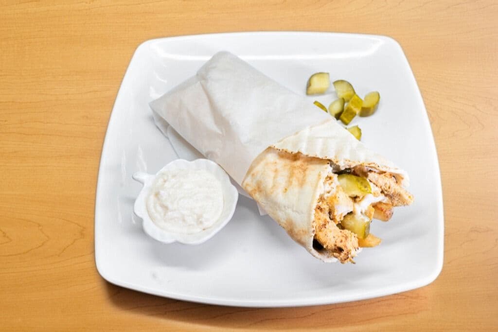 Chicken Shawarma Wrap