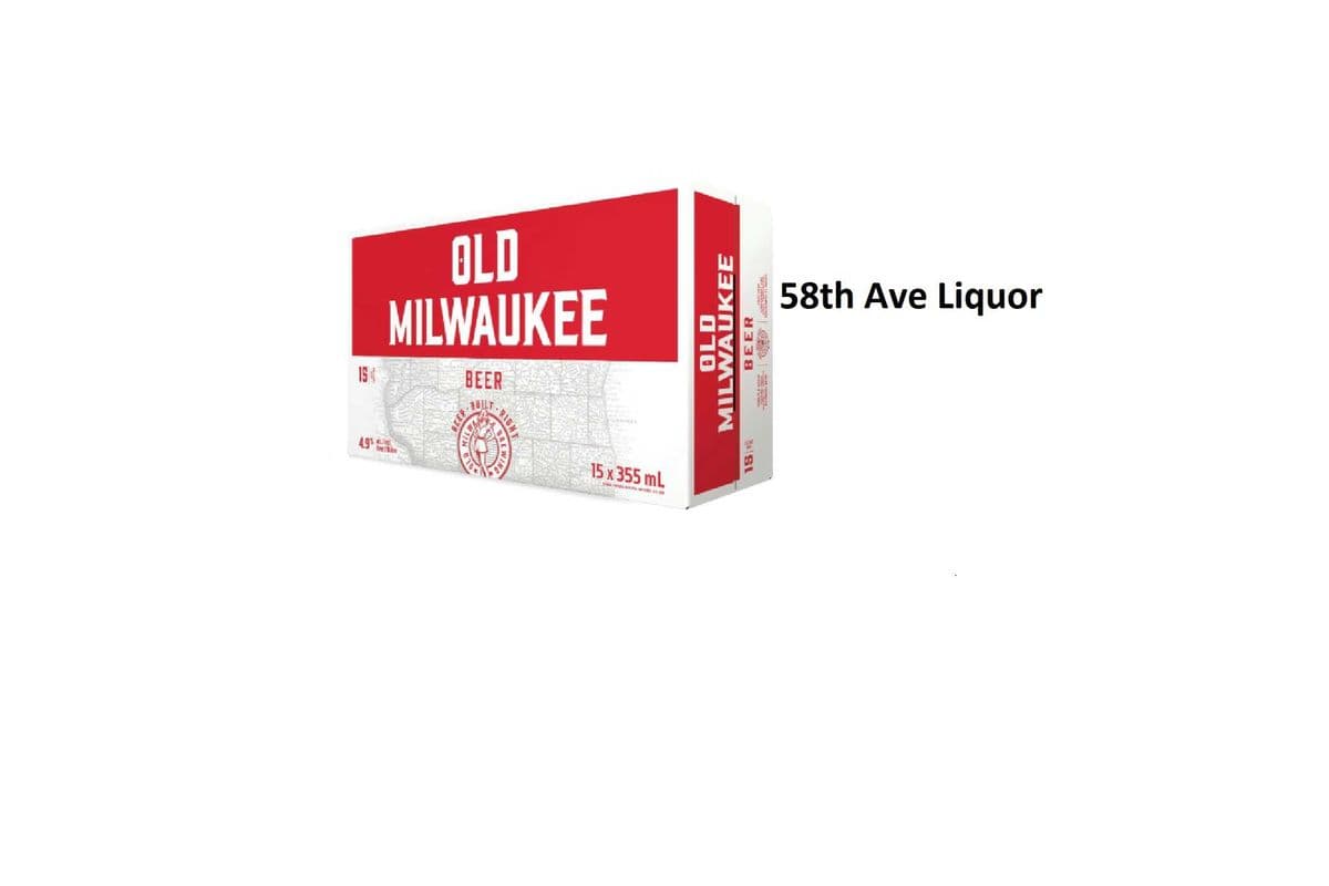 OLD MILWAUKEE 15 CANS (1 x 15x355ML)
