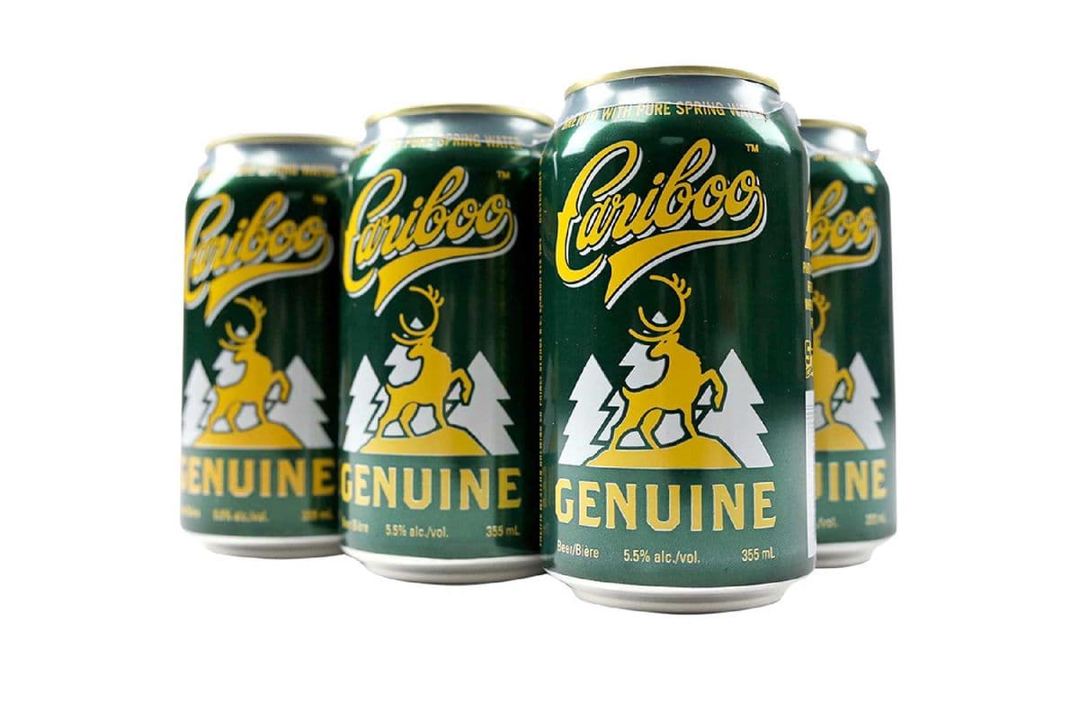 Cariboo Genuine Draft (6 Pack Cans) (6 x 355 ml Cans)