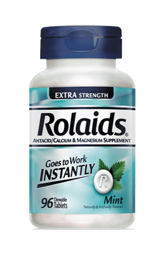 Rolaids - Extra fort  menthe (96 chewable tablets)