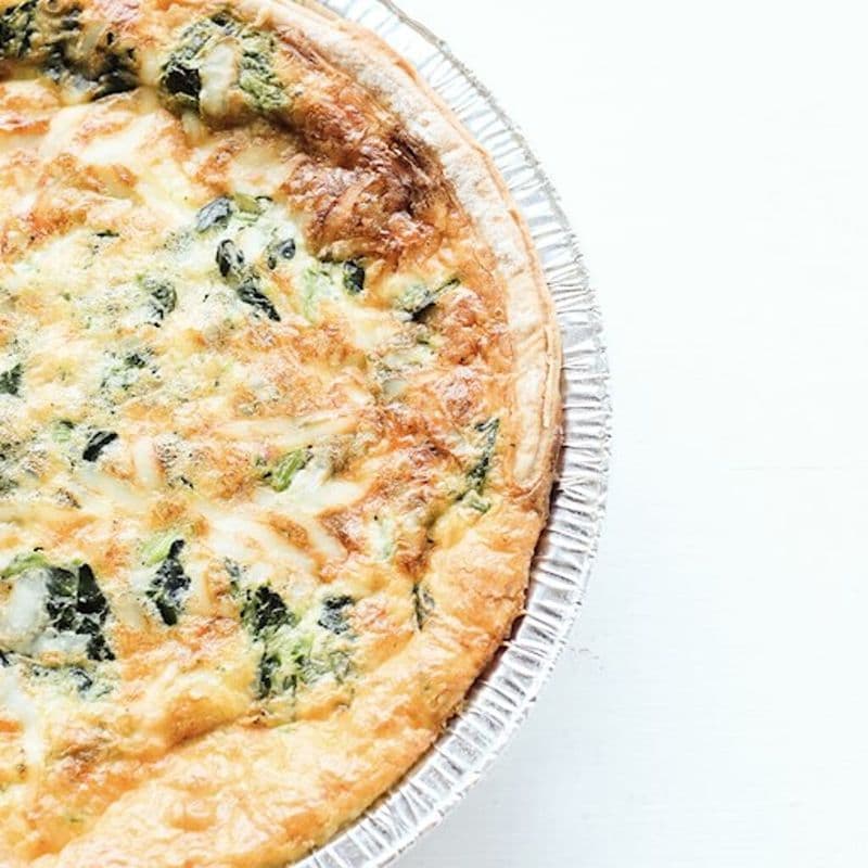 Quiche entière végé poireaux / Whole Veggie Leek Quiche