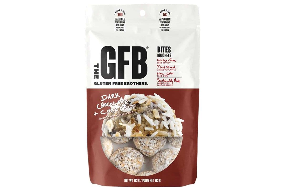 Gfb Dark Chocolate Coconut Bites Twin Pack