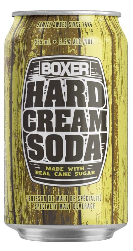 Boxer Hard Soda Cream Soda (6 Cans) (6 x 355ml)