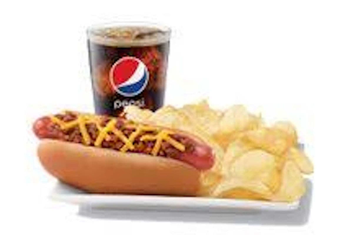 Hot Dog au Bacon et Fromage/Hot Dog with Bacon and Cheese Combo