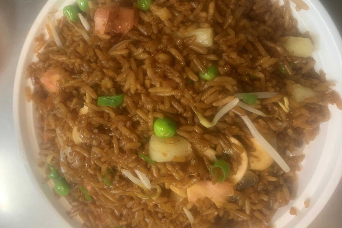 Vegetable Pineapple Fried Rice
