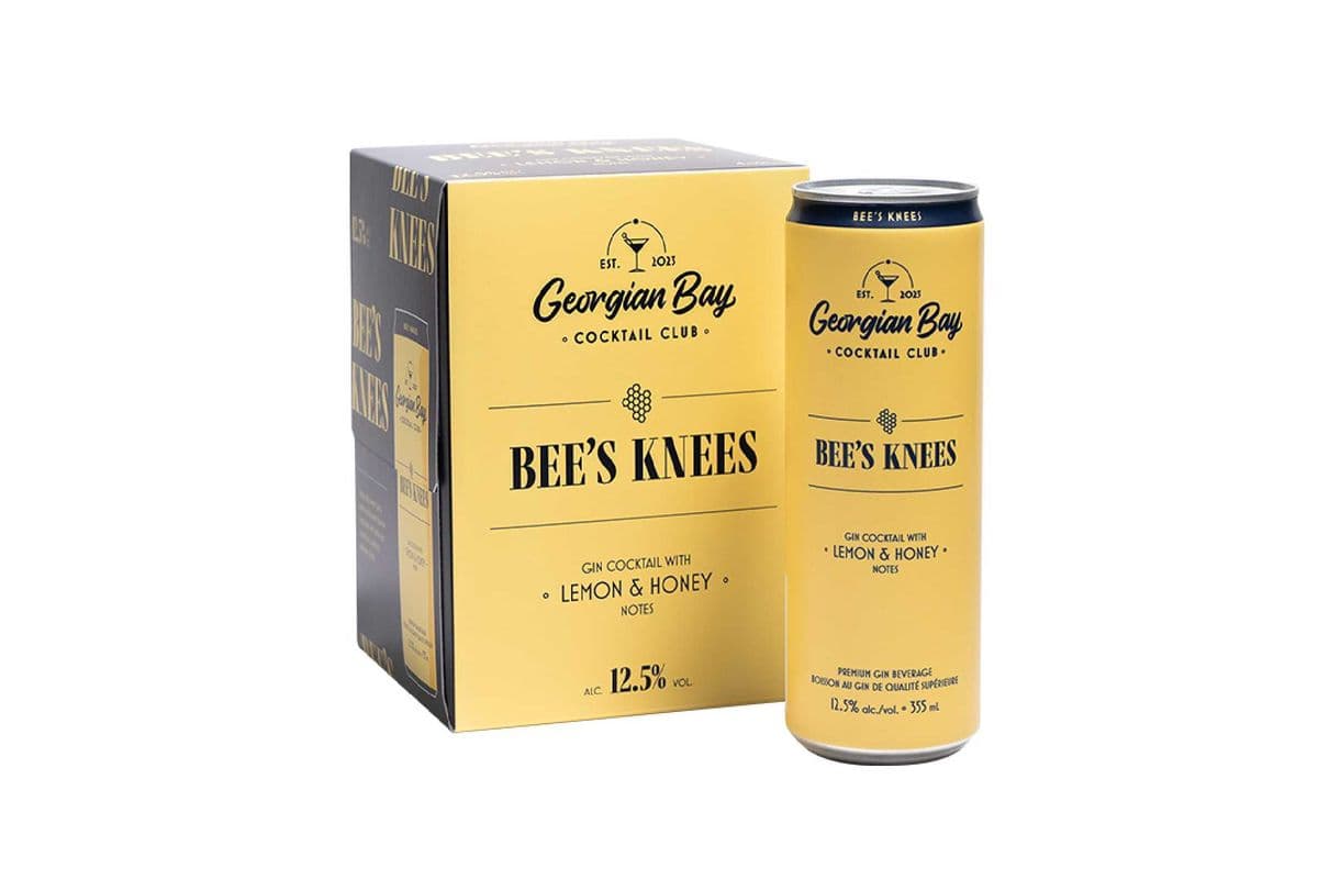 Bee's Knees Lemon and Honey (4 x 355 ml)