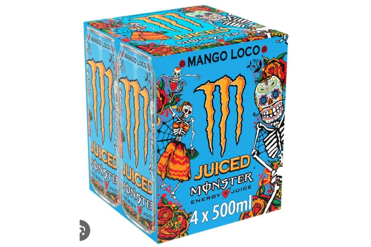 Monster Mango Loco Energy Drink (4 Pack)
