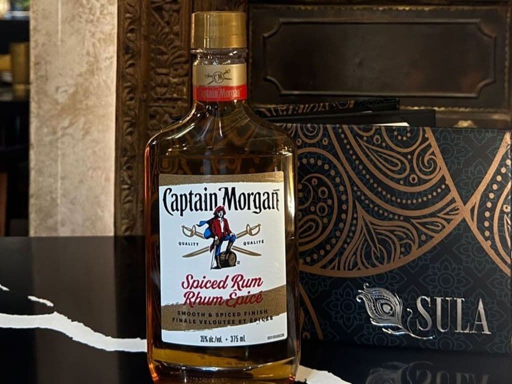 Captain Morgan Spiced Rum (375 ml) (35% ABV)