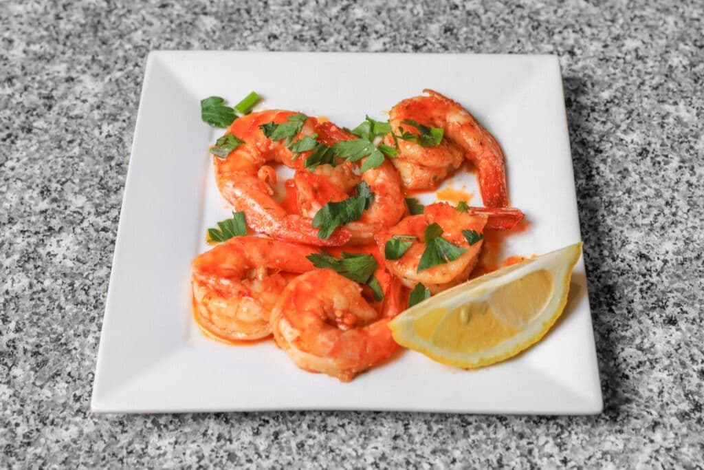 Crevette à l'ail / Garlic shrimp