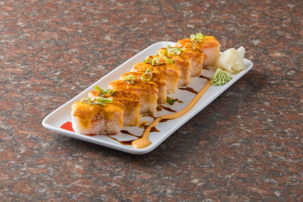 Aburi Oshi Sushi - 8pcs