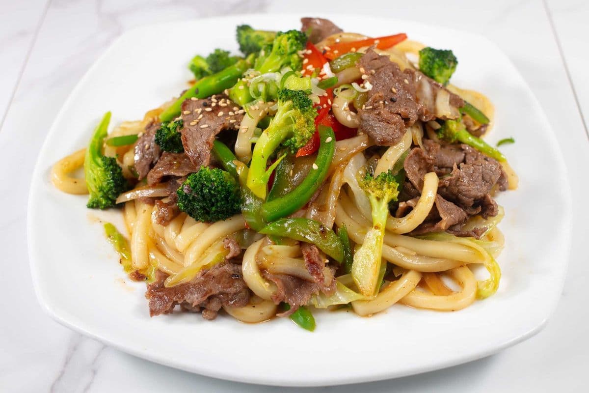 Beef Yaki Udon