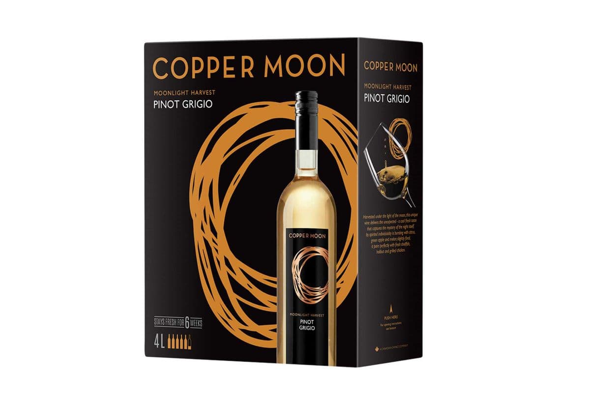 Copper Moon Pinot Grigio (Canada) (4L) (1 x 4000ml)