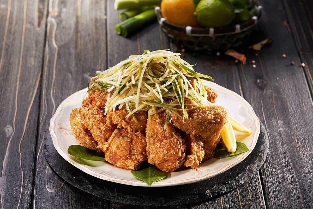 Lemon Green Onion Bone in Chicken