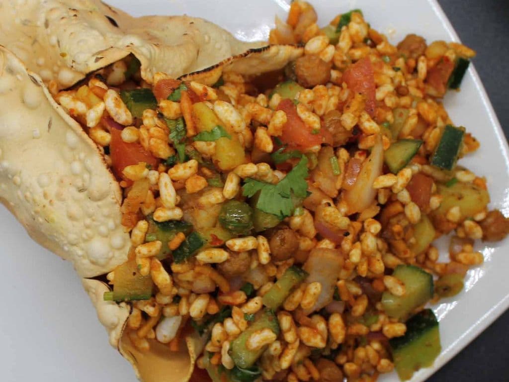Puffed Rice Salsa